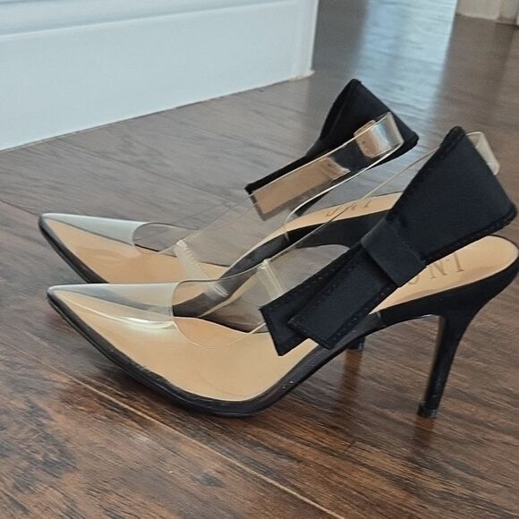 INC International Concepts Black Heels with Pointed Toe - Picture 5 of 5